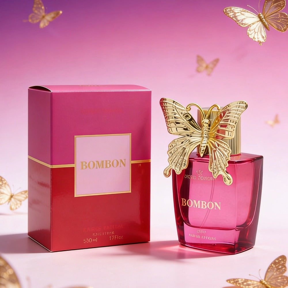 Bombon Eau de Parfum 50ml | Fragancia Floral Dulce y Gourmand para Mujer | Perfume con Notas de Caramelo, Vainilla y Frutales para Indulgencia Diaria y Momentos Románticos