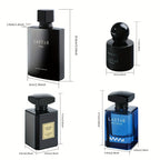 [Larga Duración] Perfume para Hombre - Notas Amaderadas Clásicas, Almizcle, Cedro, Sándalo, Colonia para Hombre con Feromonas, Perfume para Hombre, Perfume de Colección, Diseño de Botella Exquisito, Regalo Romántico para las Fiestas, Sorpresa Misteriosa,