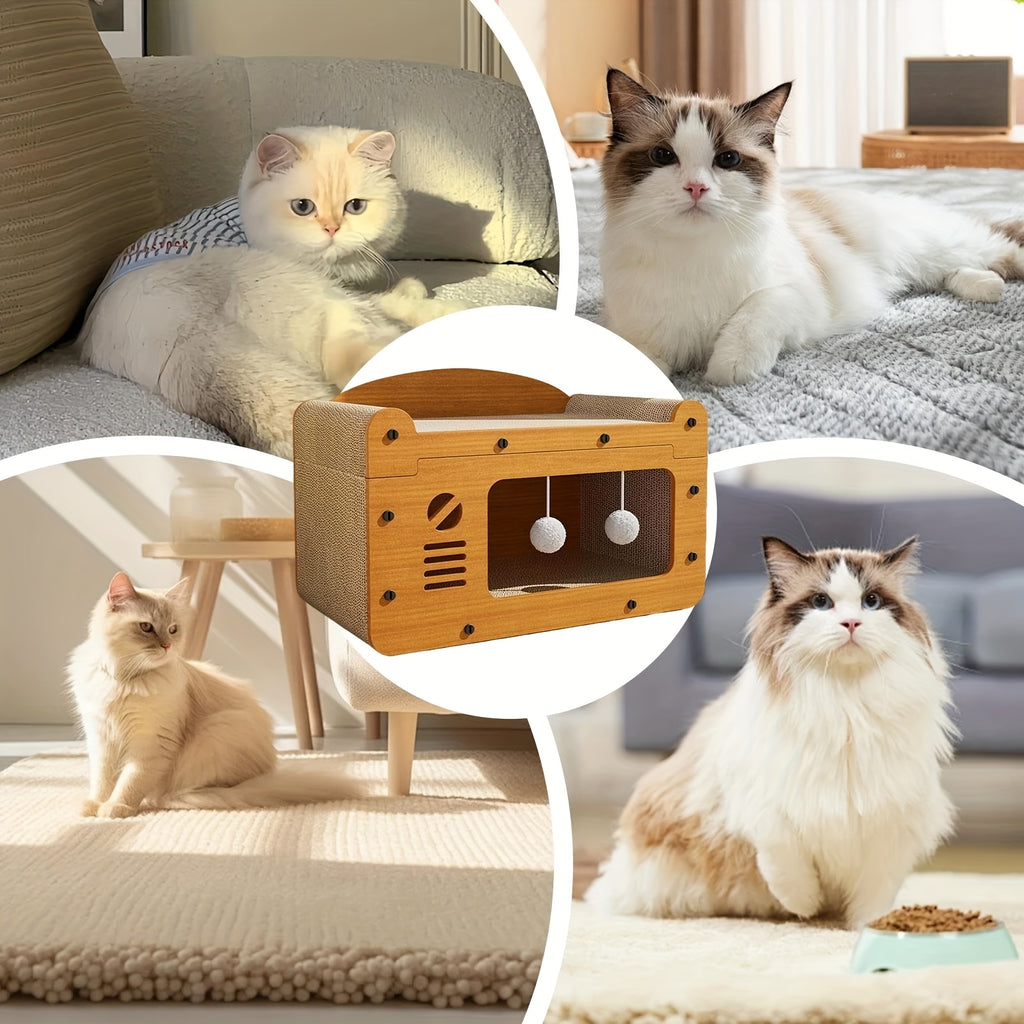 Árbol rascador para gatos 11 kg | Juego descanso y cuidado de uñas