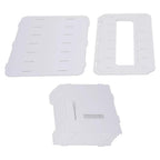 Organizador de Papel de Oficina para Escritorio, Soporte para Archivos de Escritorio, Bandeja para Cartas y Soporte para Papel A4, Hojas para Documentos para la Oficina en Casa, 33.99 X 24.99 X 38.99 cm