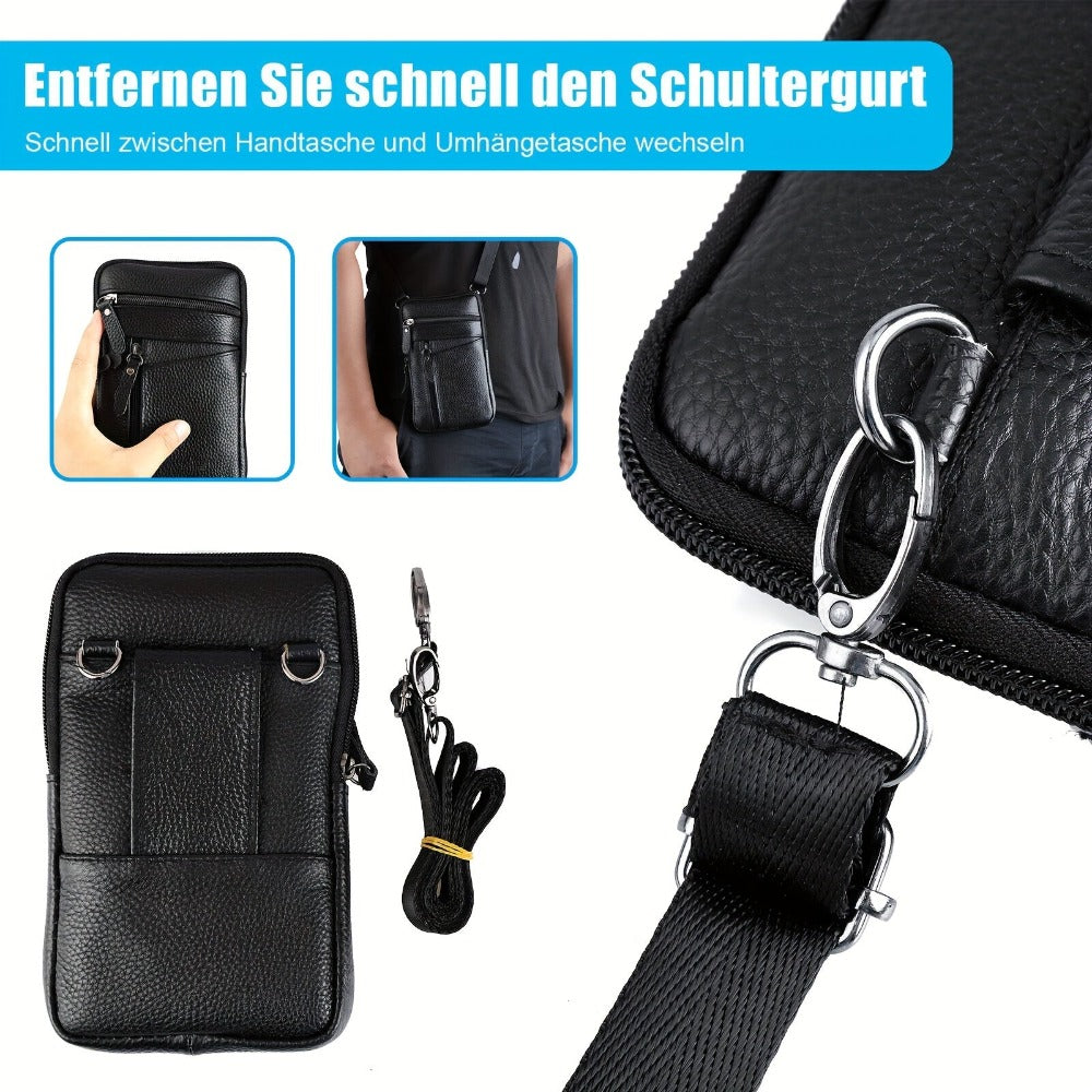 Bolso de cintura Bolso de teléfono Bolso de hombro Bolso de cintura Bolso bandolera Hombre
