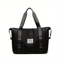 Bolso de mano de gran capacidad, equipaje de fin de semana ligero de nailon, bolsa de viaje portátil para gimnasio y almacenamiento