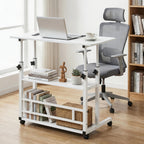 Escritorio para teletrabajo y estudio | 80 cm y ajustable