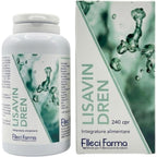 LisavinDren – Suplemento Dietético con Orthosiphon, Bromelina, Hinojo, Gymnema, Diente de León, Vitaminas y Minerales – 240 Tabletas