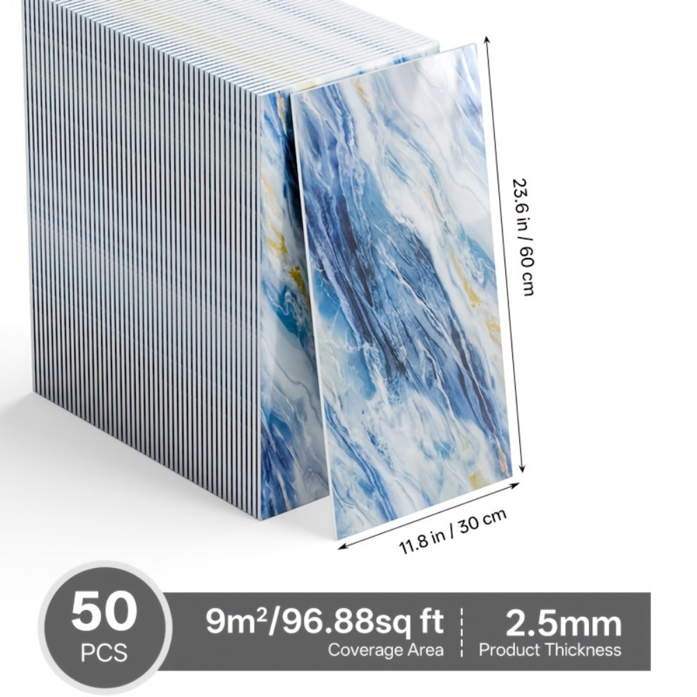 Panel de pared autoadhesivo 100 piezas | Cocina baño salón y renovación DIY