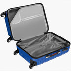 Conjunto PROVITERA de 4 Maletas Rígidas de ABS, Maleta Rígida S-M-L-XL con Asa Telescópica de Gel y 4 Ruedas de Rodadura Fácil, Trolley Ligero y Resistente al Viaje, Equipaje de Mano con Cerradura de Código, Mangos de Gel Ergonómicos, Ruedas Giratorias de