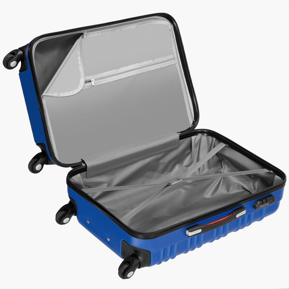Conjunto PROVITERA de 4 Maletas Rígidas de ABS, Maleta Rígida S-M-L-XL con Asa Telescópica de Gel y 4 Ruedas de Rodadura Fácil, Trolley Ligero y Resistente al Viaje, Equipaje de Mano con Cerradura de Código, Mangos de Gel Ergonómicos, Ruedas Giratorias de