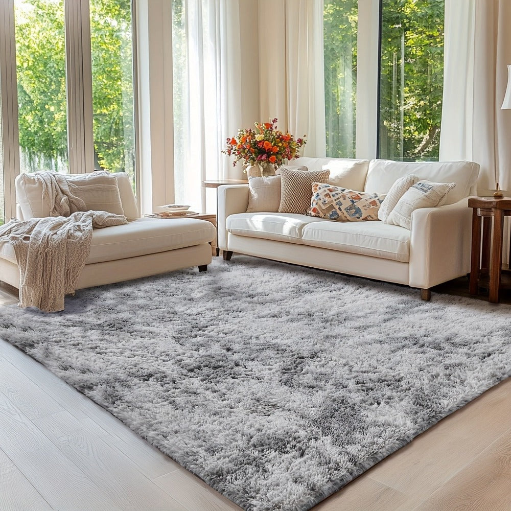 Alfombra para Sala, Alfombra Peluda para Dormitorio, Decoración del Hogar Alfombra Grande, Alfombra Súper Esponjosa y Aterciopelada para Dormitorio, Alfombra Aterciopelada para Decorar Sala de Juegos, Estudio, Alfombra Interior Súper Suave y Cálida, Regal