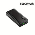 Power bank para carga durante viajes y uso diario | 50000mAh