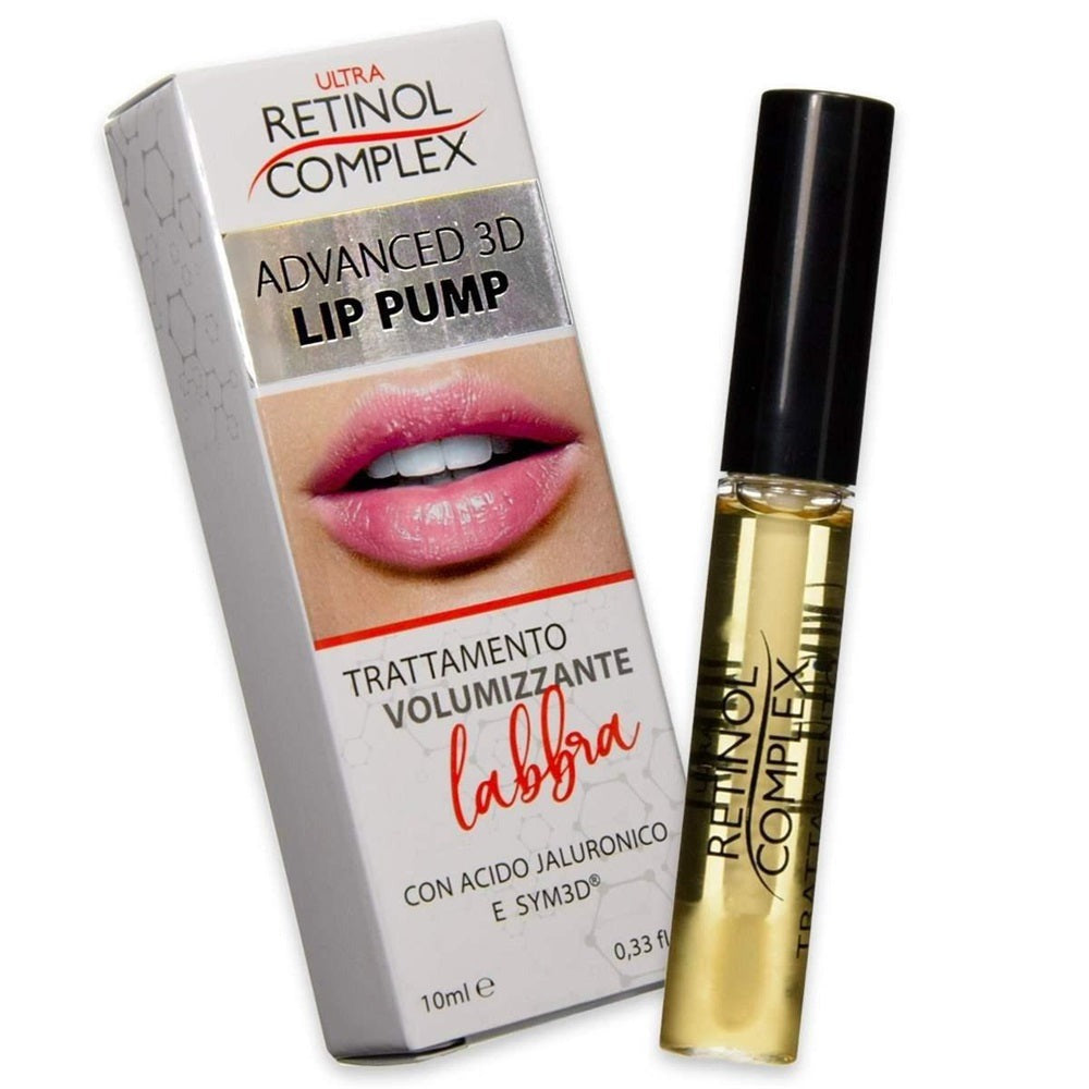 Tratamiento Volumizador de Labios Revolucionario con Ácido Hialurónico y Complejo de Retinol Ultra Sym3D