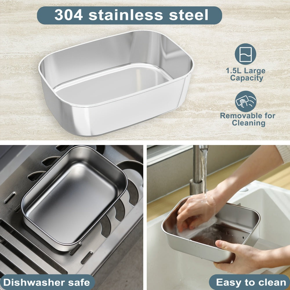 Esta lonchera cuenta con una potencia de 80W y una capacidad de 1.8 litros, lo que la hace ideal para comidas de adultos. Es una lonchera térmica portátil diseñada para calentar alimentos en cualquier lugar. Incluye una bolsa térmica y un juego de cubiert