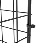 Recinto para mascotas | Corral para Gatos al Aire Libre de Bricolaje con Escalera de Alambre Metálico Denso para 1-2 Animales Pequeños