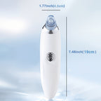 Medidor de belleza GENAI para limpieza de puntos negros - Limpiador portátil de poros faciales con 4 sondas, limpieza suave y segura para hombres y mujeres, funciona con pilas (pilas no incluidas)