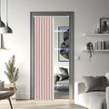 1 Cortina Magnética para Puerta, Cubierta Aislante para Puerta, Cortina Opaca para Puerta, Fácil de Instalar, Dormitorio, Sala de Estar, Cocina, División de Habitación