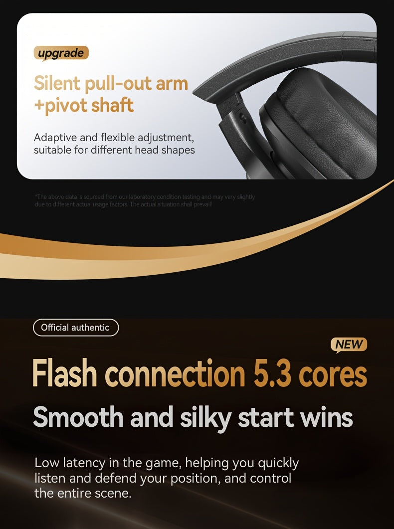 Auriculares Bluetooth | Auriculares inalámbricos supraaurales Acer Ohr559, sonido estéreo de alta fidelidad de baja frecuencia, reducción de