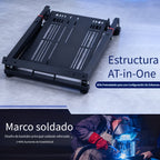 Soportes para volante de carreras | Soporte Plegable para Volante de Carreras Simulador de Volante Estructura Triangular Soporte para Logitech