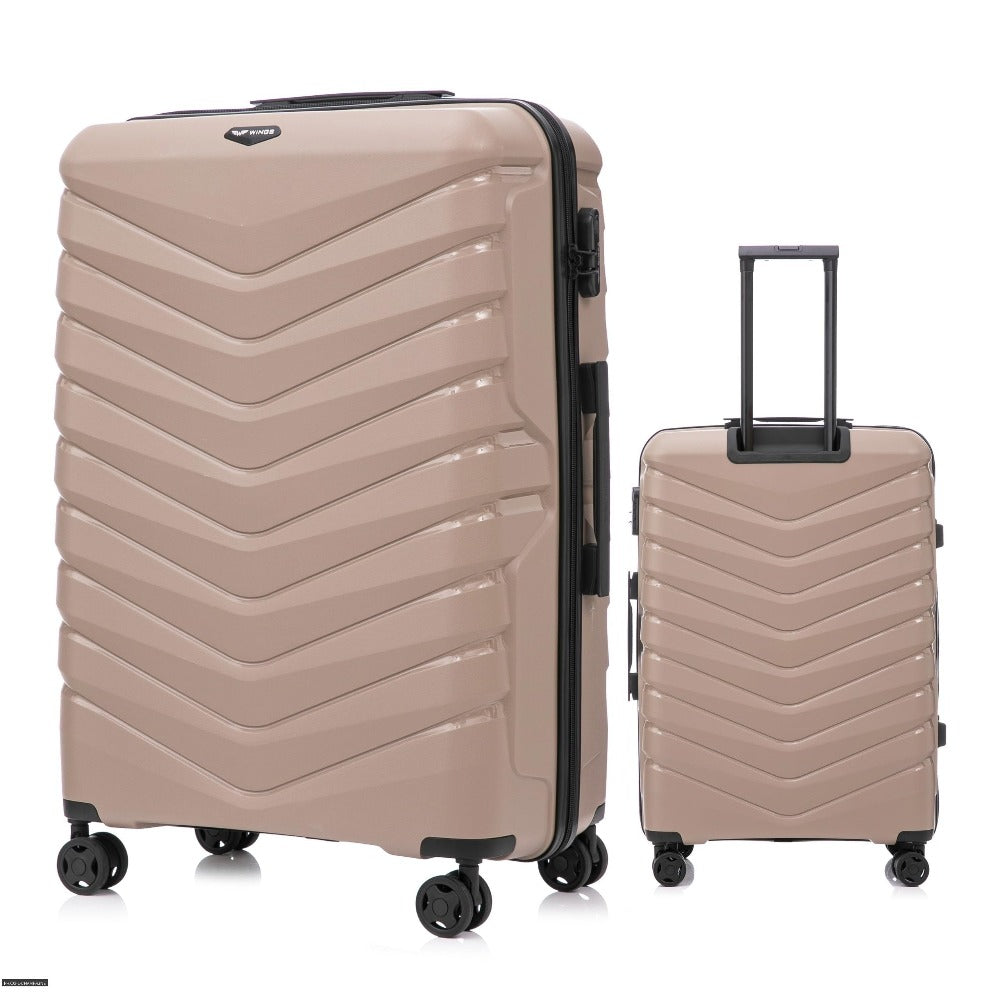 Opciones de equipaje / Polipropileno TSA / 28" 24" 20" 18" pulgadas / Dimensiones aproximadamente 75 x 50 x 30 cm o 68 x 41 x 25 cm o tamaño de cabina 55 x 40 x 20 cm o equipaje de mano 50 x 34 x 18 cm con ruedas desmontables / Equipaje de mano ABS+ de al
