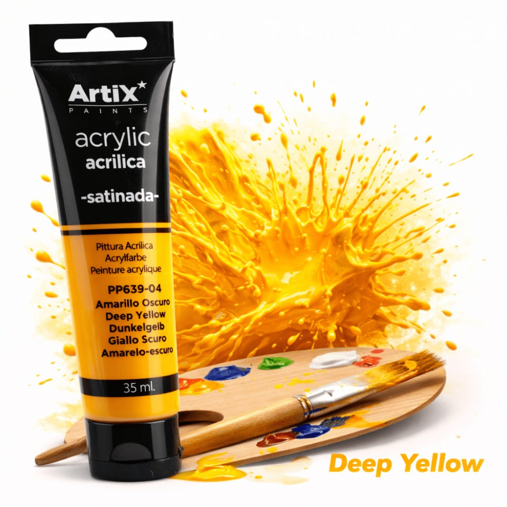 1x Pintura Acrílica 35ml, Colores Surtidos