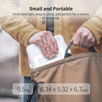 Mini proyector portátil con soporte 4K, proyector inteligente de películas, nativo 720P, con WiFi y tecnología inalámbrica 5.0/150ANSI, pequeño y ligero, fácil de transportar, compatible con TV, teléfono móvil y portátil, para viajes, camping, reuniones,