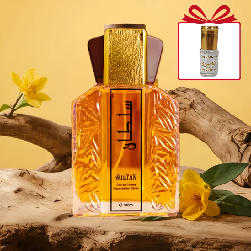 100ml+3ml, Perfume Floral Amaderado para Hombre, Perfume para Hombre, Perfume Romántico de Larga Duración, Diseño Hermoso, Forma Única, Regalos de Vacaciones, Ideal para el Trabajo Diario