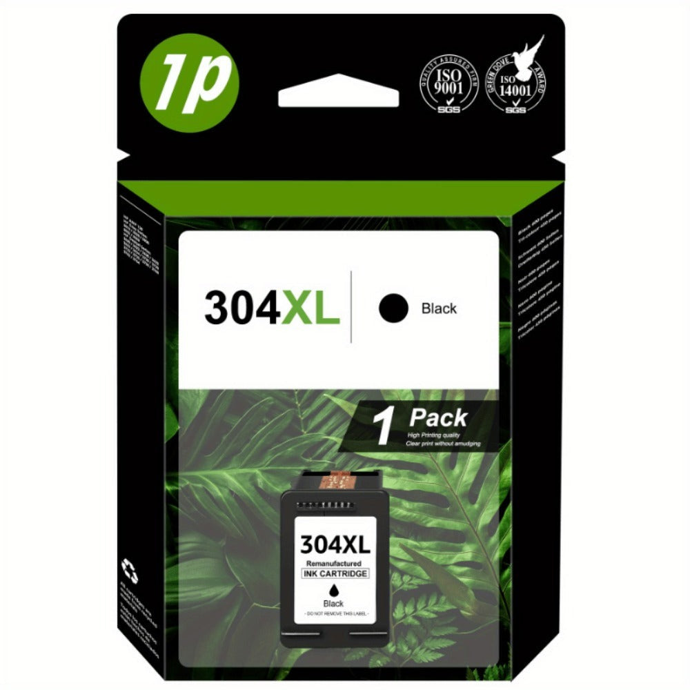 Cartucho de tinta 304 XL Compatible con HP 304 304XL para AMP 130, ENVY 5010 5020 5030 5032 5050, Deskjet 2622 2630 2632 2633 2634 3720 3730 3733 3735 3750 3760 3762 3764 (Negro)