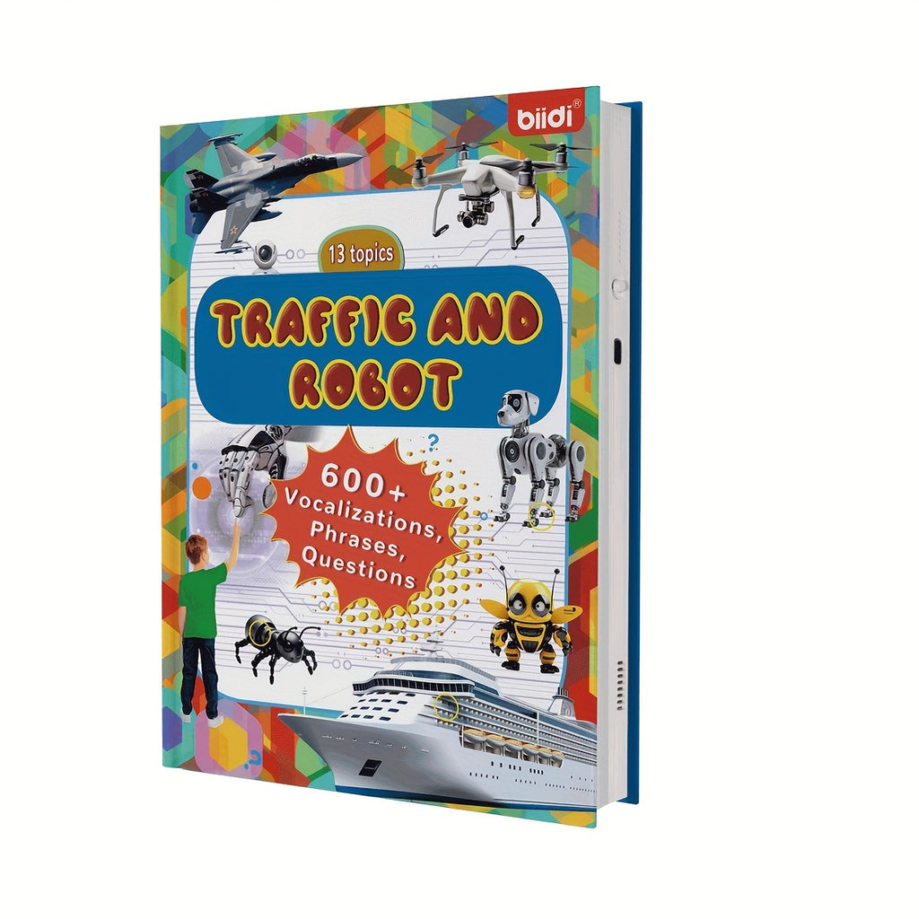 Biidi es un libro de audio interactivo en inglés, un libro de audio para aprender, un regalo para niños, un regalo de Navidad.