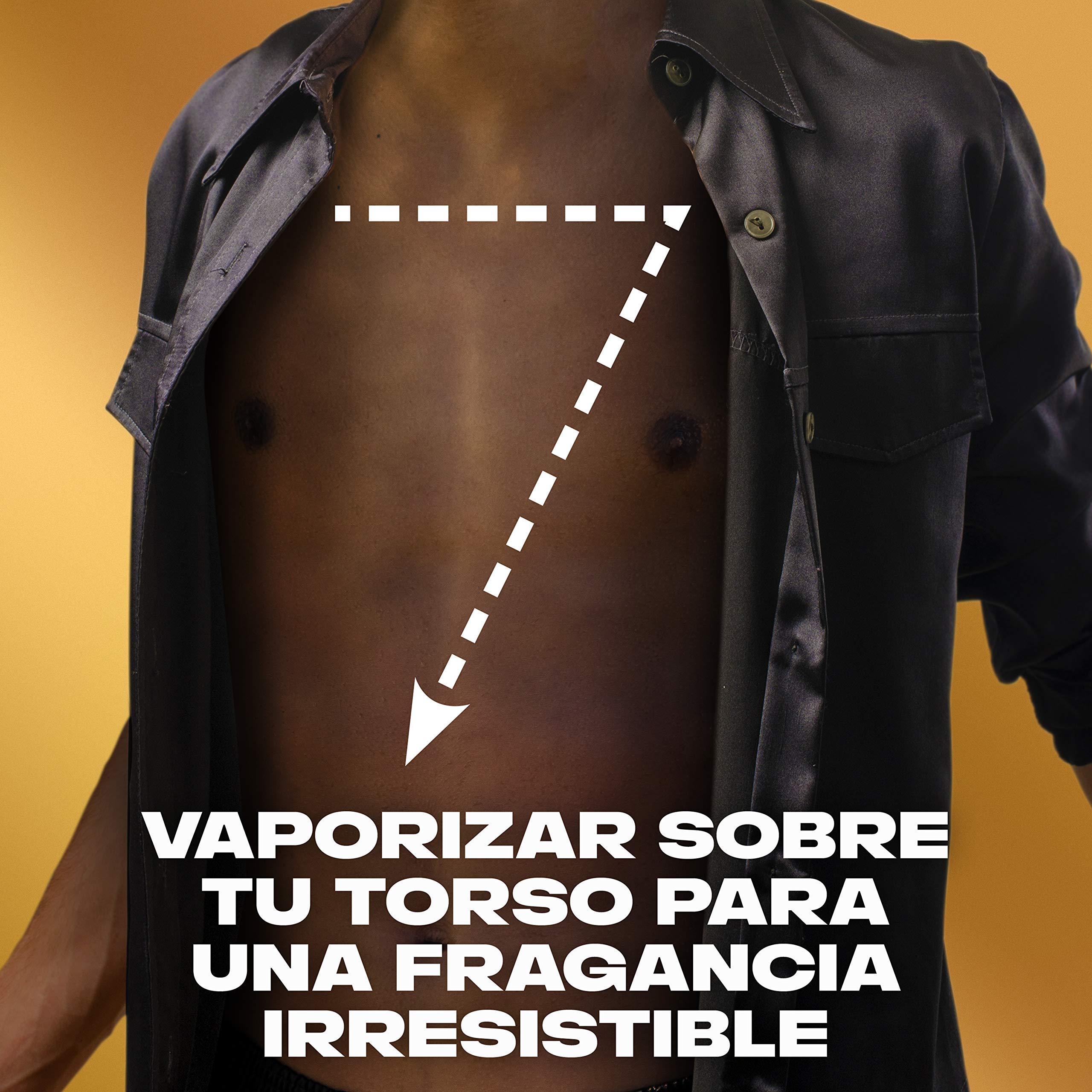 Axe Desodorante para Hombre Bodyspray Gold Temptation 150ml - Pack de 6