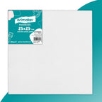 Set Completo de Pintura Artmaker para Niños con Caballete de Madera 50 CM, Lienzo de Pintura 25x25 CM, 12 Pinturas Acrílicas de 12 ML, 10 Pinceles y Paleta – Regalo Perfecto para Aprender a Pintar para Niños y Niñas – Kit Artístico Creativo para Desarroll