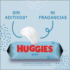 Toallitas Huggies Aqua Pure para Bebé - 99% Agua - 560 toallitas - PACK Especial 10 x 56 Toallitas Aqua Pure Huggies