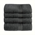 Juego de Toallas y Toallas de Baño, 4 Piezas, Calidad Premium, 100% Algodón, 550 g/m², Tamaños: 30×50 cm, 50×100 cm, 70×140 cm, Altamente Absorbentes, Suaves al Tacto, Disponible en 9 Colores