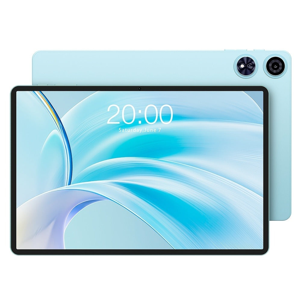 Funda para Teclast P50 Tablet PC de 11 pulgadas, Unisoc T606 Octa-Core G57 GPU, 4GB+8GB Extensión RAM 128GB Almacenamiento Android 14 Tablet Wifi, Batería de 7000Mah Carga Tipo-C Cámara de 8MP, Tablets 2En1 con Teclado, Funda, Auriculares, Adaptador, Tabl