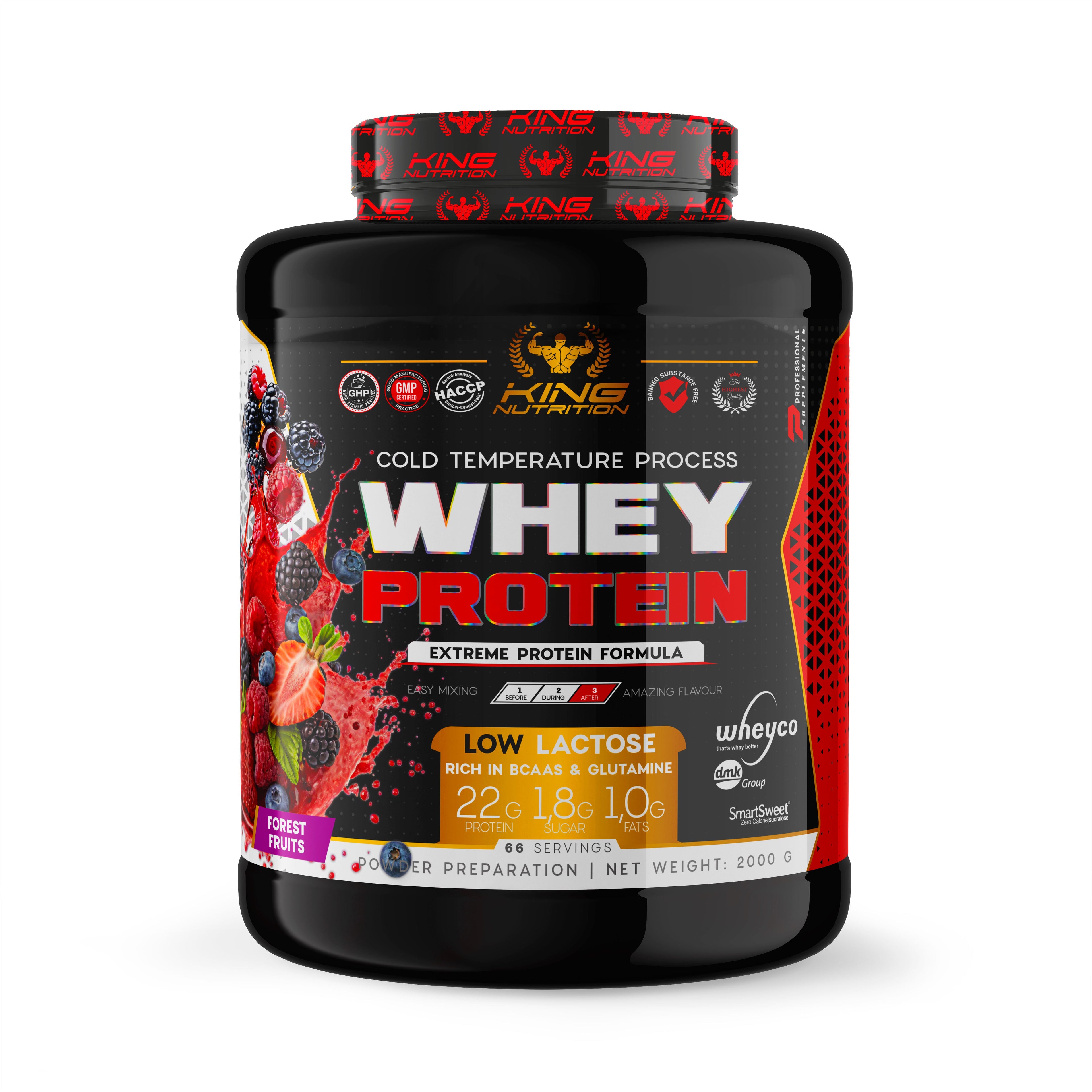 King Nutrition Whey 2kg Proteína de suero