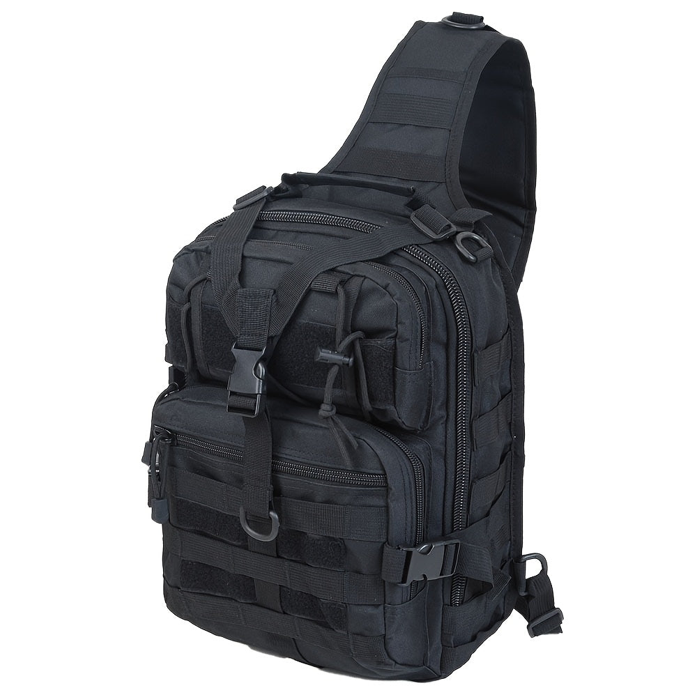 Mochila Táctica de Pecho de Alta Calidad para Patrulla, Senderismo, Camping, Escalada, Ciclismo, Mochila Táctica de Cruzada para Viajes y Senderismo
