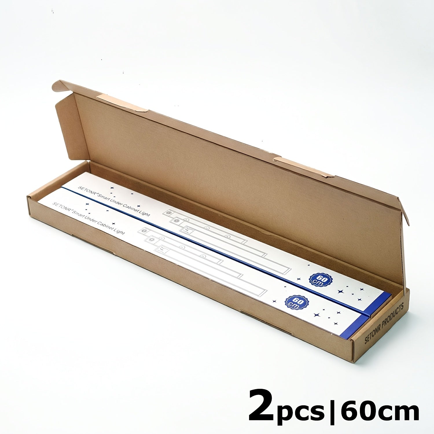 Luz LED recargable con sensor 2 piezas inalámbrico | Armario cocina escalera y dormitorio