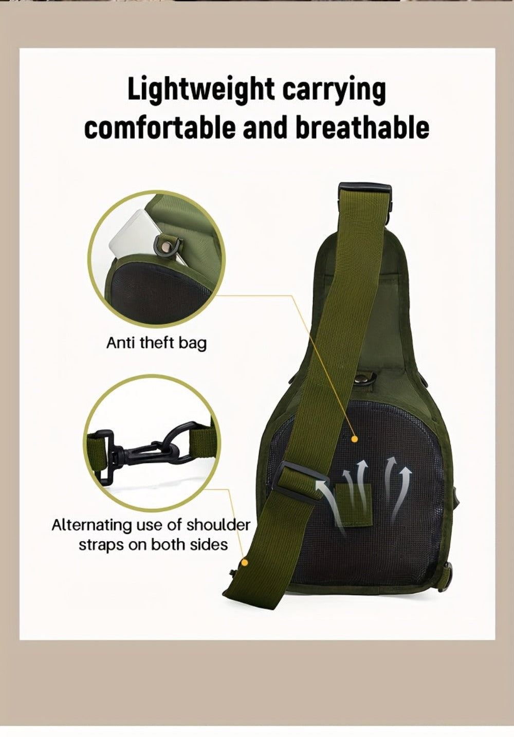 Un conjunto de dos piezas, una mochila para senderismo y montañismo