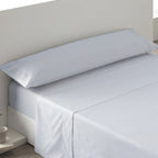 Juego de Sábanas Lisas de 3 Piezas para Verano, 100% Poliéster Suave , Juego de Cama (Sábana Encimera, Bajera Ajustable y Funda de Almohada)
