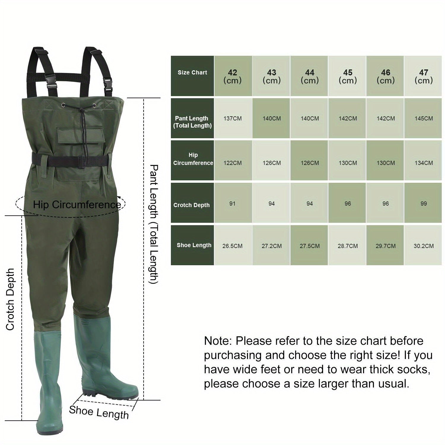 Pantalones de Pesca para Hombre, Material de PVC para Mujer, Neoprenes para Pescar, Granjas, Trabajos de Construcción
