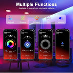 30m/20m/15m/10m/5m Luces LED Neon Flexibles Inteligentes con Control por App/Mando, Alta Calidad, Regulables, Lámpara RGB para Exteriores, Sincronización Musical o DIY, Función Temporizador para Habitaciones, Regalos