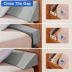 Colchón Cuña, Almohada Cuña, Almohada para Lectura, Respaldo para Lectura, Elevador de Cabeza/Piernas, Cierre de Cabecero, Reposacabezas o Respaldo entre Cabeza y Pared, con Funda Extraíble, Regalo de Navidad y Halloween