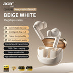 Auriculares Bluetooth | Auriculares Inalámbricos Acer OHR546, Marca Original, Decodificación Hi-Fi de Alta Definición, Sonido 3D Envolvente, Gran