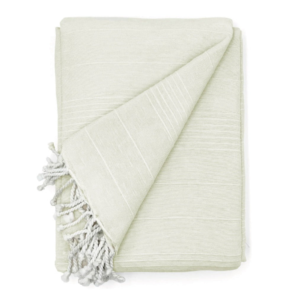 Terma Home - Foulard Multiusos Modelo Charlotte, Plaid para Cama, Manta para Cama, Cubre Sofá, Jarapa, Etc Gris, Antracita, Rosa, Beige, Crema, Verde, Blanco Roto (180 x 260 cm / 230 x 260 cm / 300 x 260 cm