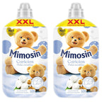 Mimosin Caricias Pieles Sensibles Suavizante Concentrado para Ropa 1785 ml (105 Lavados) – Cuidado Suave y Fragancia Duradera
