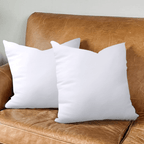 2/4 piezas de almohadas cuadradas suaves y esponjosas con cierre de cremallera desmontable - 45X45/50X50 cm, cojines decorativos multiusos para todas las estaciones, adecuados para camas, sofás, decoración del hogar - Estilo moderno