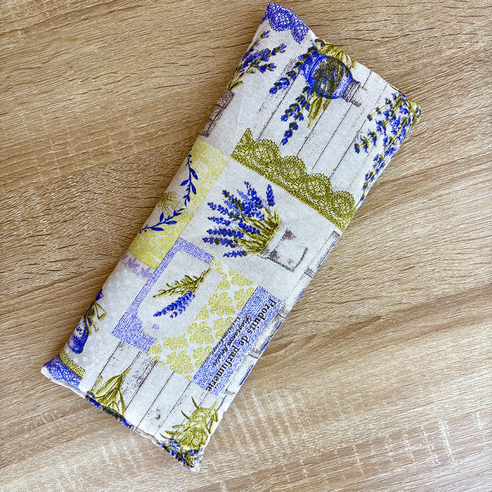 Bolsitas de semillas para microondas, 30 x 13 cm, multiusos, terapia de frío y calor para aliviar dolores musculares, menstruales y de cuello. Aptas para microondas y congelador. Hecho a mano. Terapia de frío y calor. Alivia calambres, cólicos y migrañas.