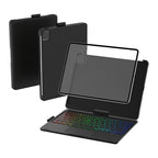 Funda con teclado giratorio para iPad para escritura, estudio y trabajo móvil