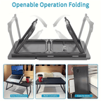 Mesa portátil plegable para cama y sofá plegable portátil | Portátil, desayuno y trabajo en casa