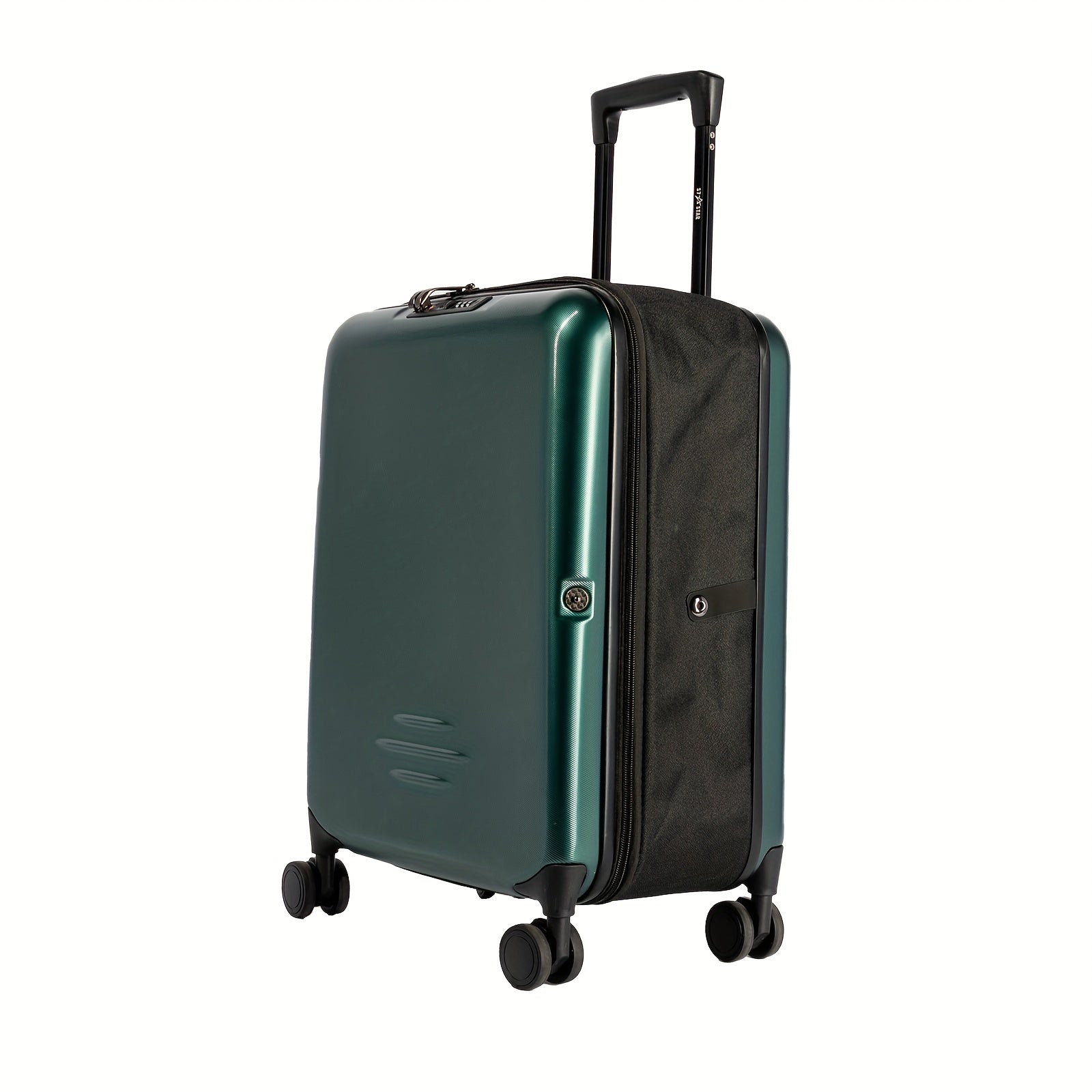 Equipaje de mano | Maleta | Maleta con ruedas tipo trolley de ABS de 20 pulgadas, prémium y expandible | Expandible al 50%, candado TSA de seguridad, ruedas giratorias silenciosas, aspecto elegante de negocios, 9 opciones de color, plegable para ahorrar e
