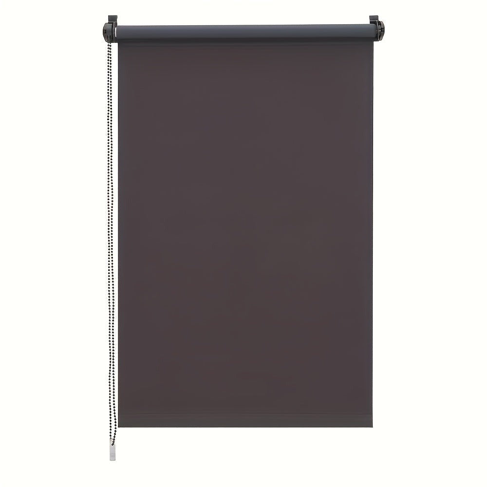 Persiana Blackout Sekey sin perforaciones, fijación con abrazadera, 55 cm de ancho, persiana lateral, protección contra el calor, pantalla de privacidad y protección solar, montaje en pared, montaje en techo, persiana con abrazadera para ventanas y puerta