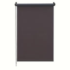 Persiana Blackout Sekey sin perforaciones, fijación con abrazadera, 55 cm de ancho, persiana lateral, protección contra el calor, pantalla de privacidad y protección solar, montaje en pared, montaje en techo, persiana con abrazadera para ventanas y puerta
