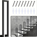 Barandilla metálica para escalera 110cm | Interior exterior balcón y pasillo